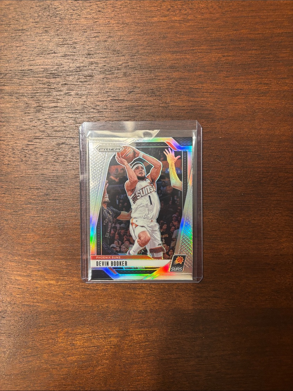 Devin Booker Phoenix Suns Trading Card - White